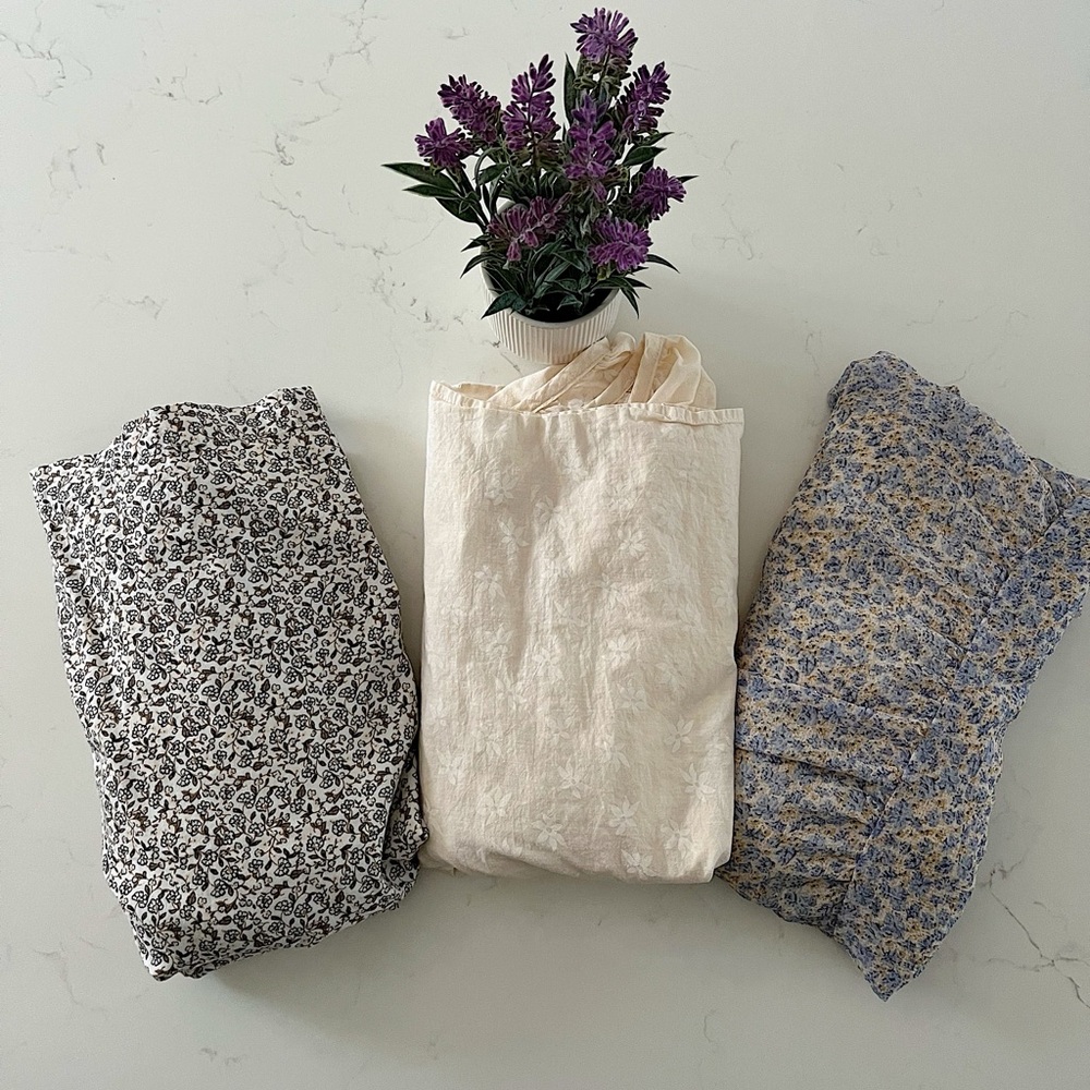 • lot of three spring tops! •